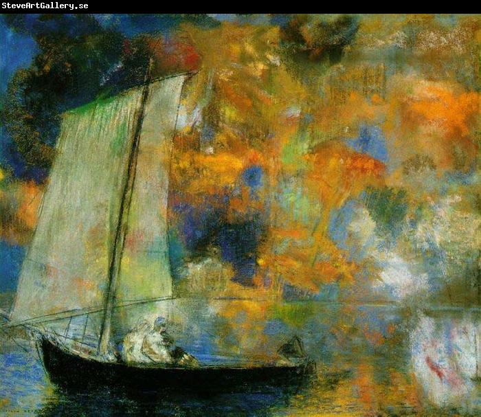 Odilon Redon Flower Clouds,